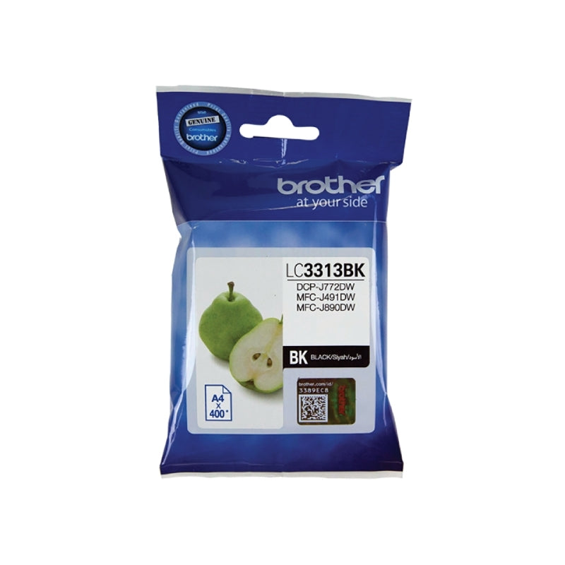 Brother LC3313BK Black Ink